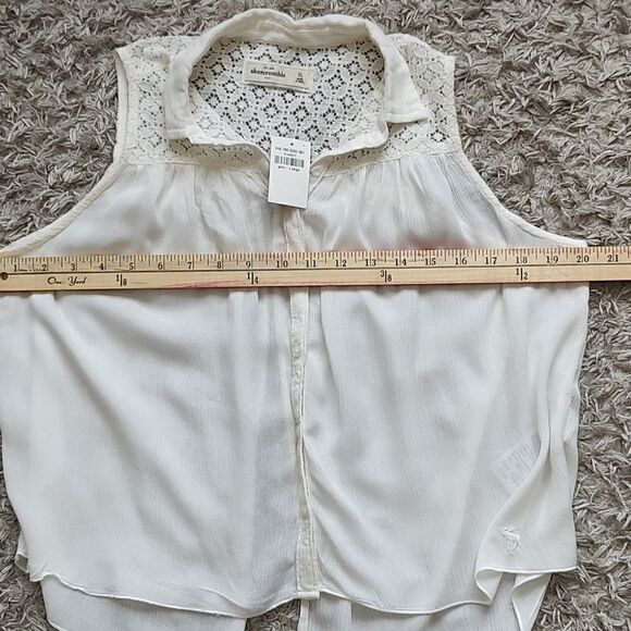 Abercrombie Kids Blouse Girls Without Sleeves Size XL - Picture 9 of 12